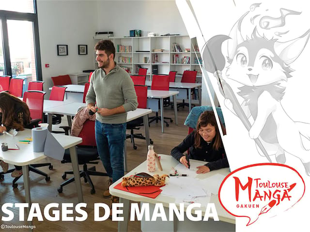 stage de manga pour enfants et ados