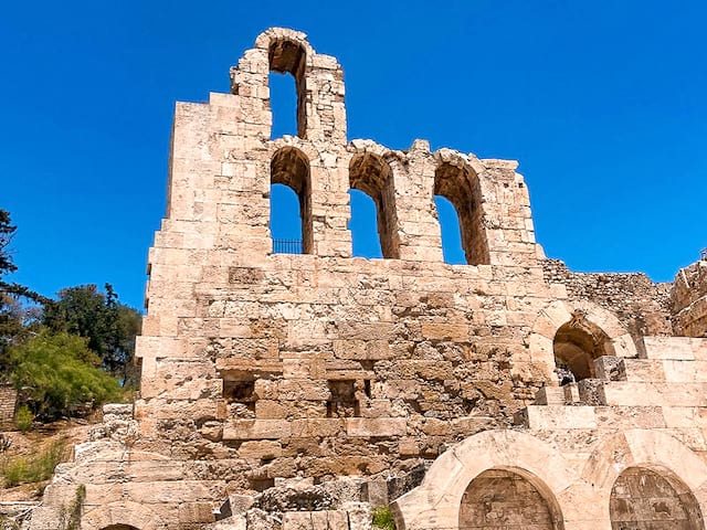 vestiges grèce en colonie de vacances ados