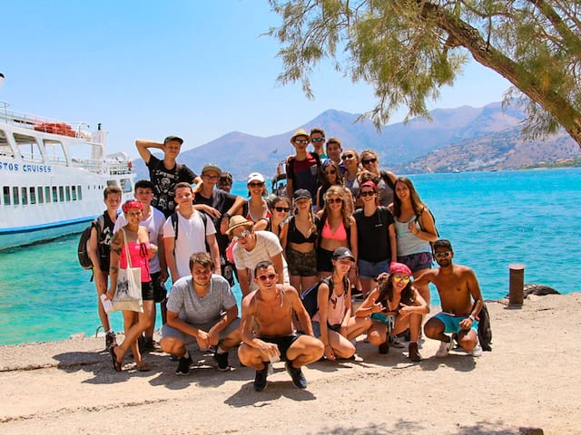 groupe ados cyclades grèce road trip été