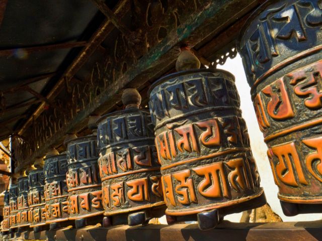 Temple au Nepal que les jeunes ont visité cet été