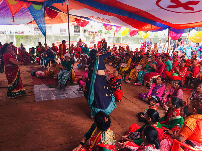 fête traditionnelle népalaise 