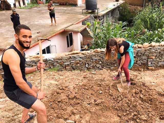 chantier solidaire habitation népal