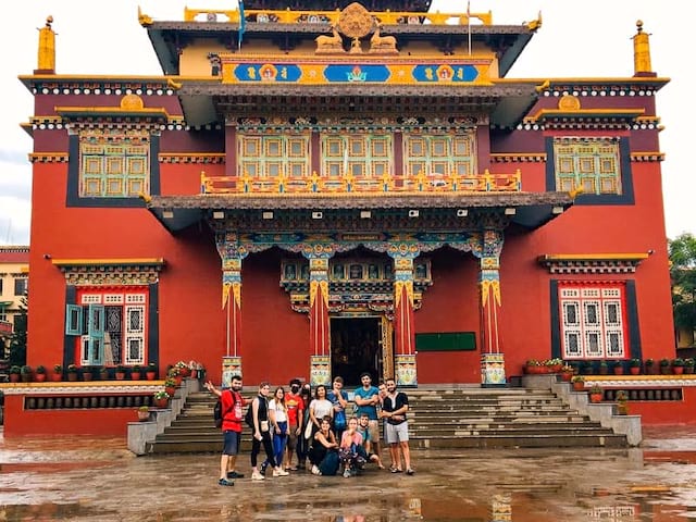 temple au népal 