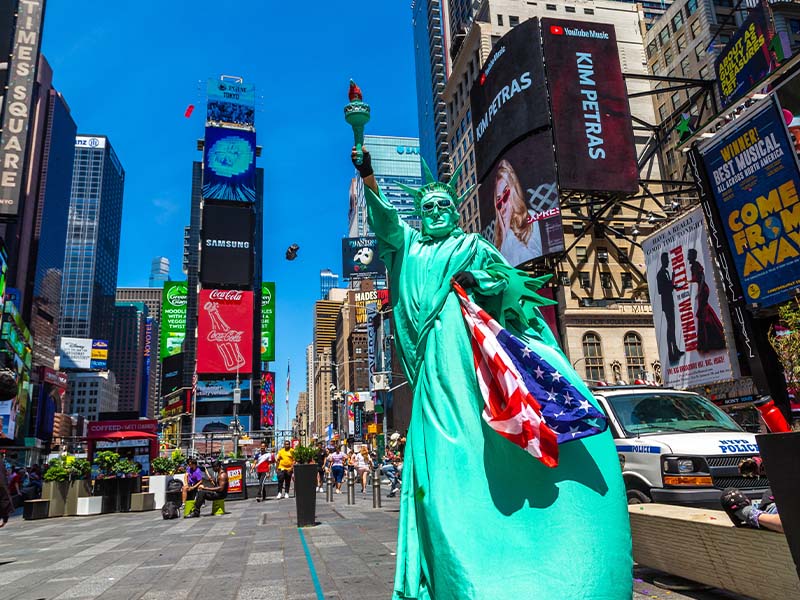 statue de la liberté emblématique de new york