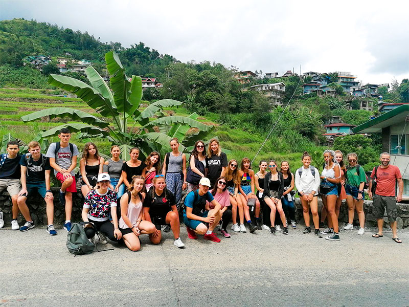 groupe ados randonnée philippines colonie de vacances été