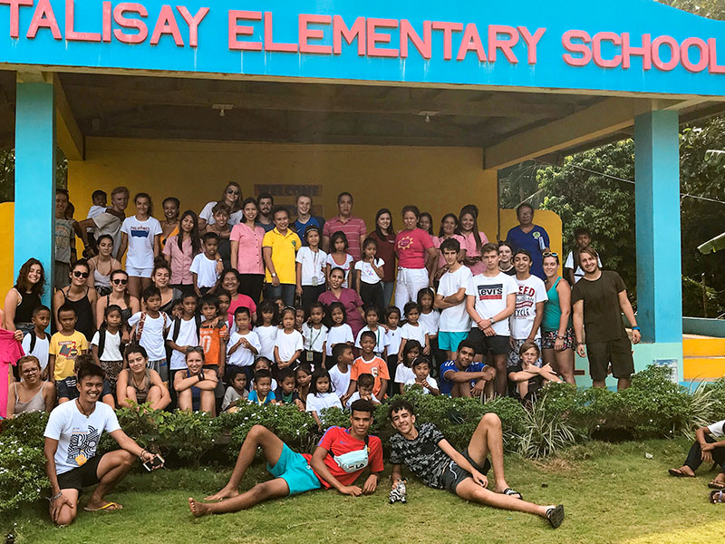 rencontre ados école philippines colonie de vacances solidaire