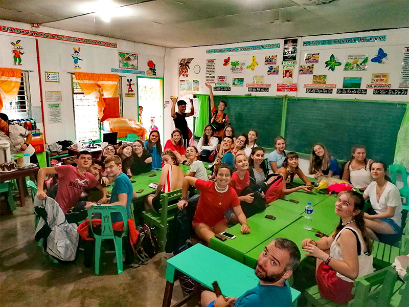 projet participatif école philippines voyage