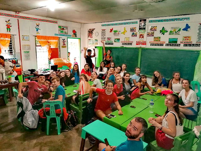 projet participatif école philippines voyage