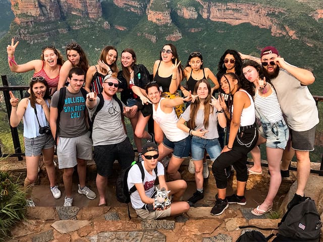 ados devant le blyde river canyon road trip afrique du sud