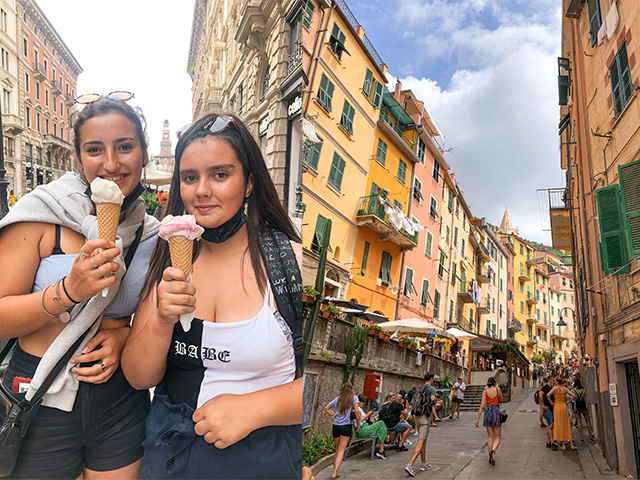 glace italienne voyage ados été