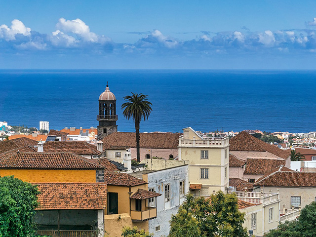 photographie d'un paysage de tenerife colonie de vacances ados