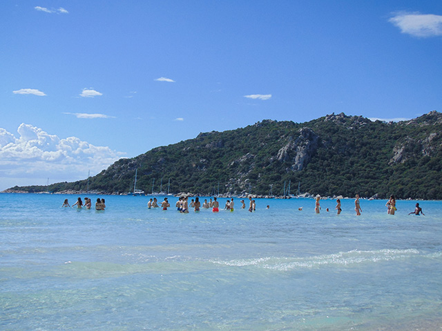 plage de santa giulia colonie de vacances été en corse et sardaigne