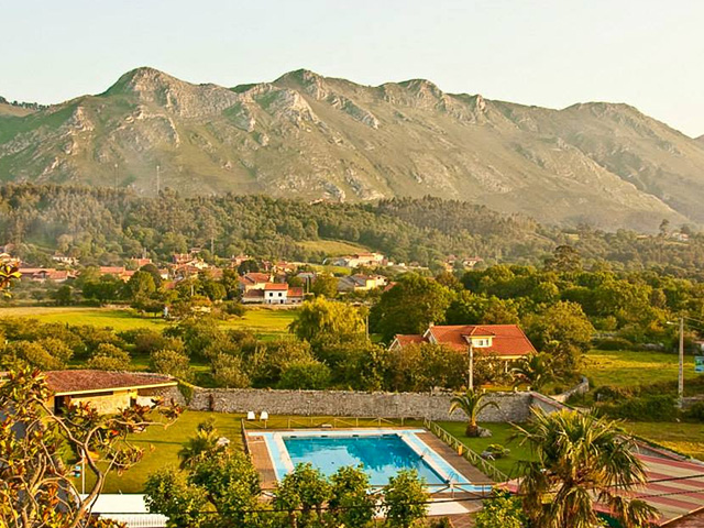 vue sur un paysage espagnol lors d'une colo de vacances 