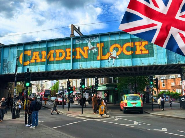 Visite du quartier de Camden en colo de vacances cet été