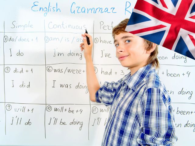 Jeune garçon en colo de vacances à Londres