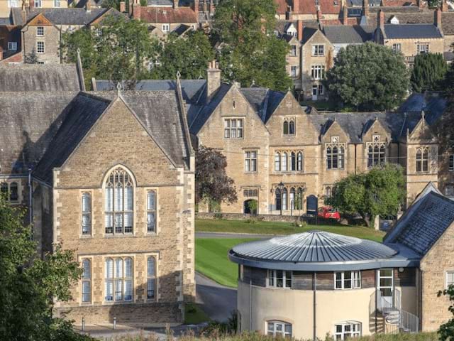 Vue sur la ville en Angleterre que les jeunes ont visité cet été en Angleterre