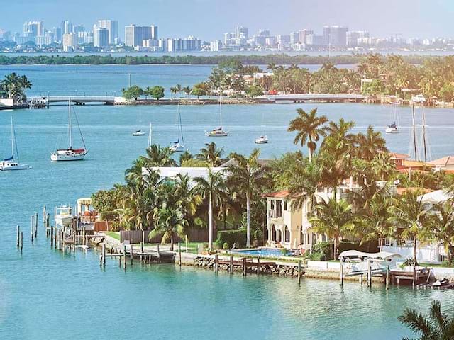 Paysage floridien observé lors d'une colonie de vacances aux Etats Unis cet été