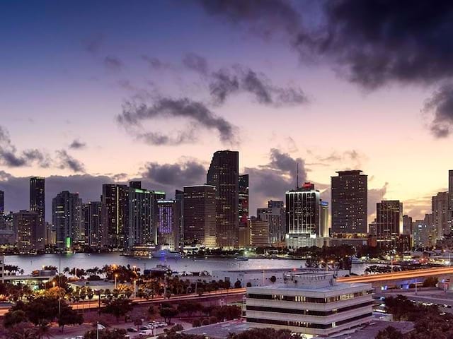 Paysage américain observé lors d'une colo de vacances en Floride