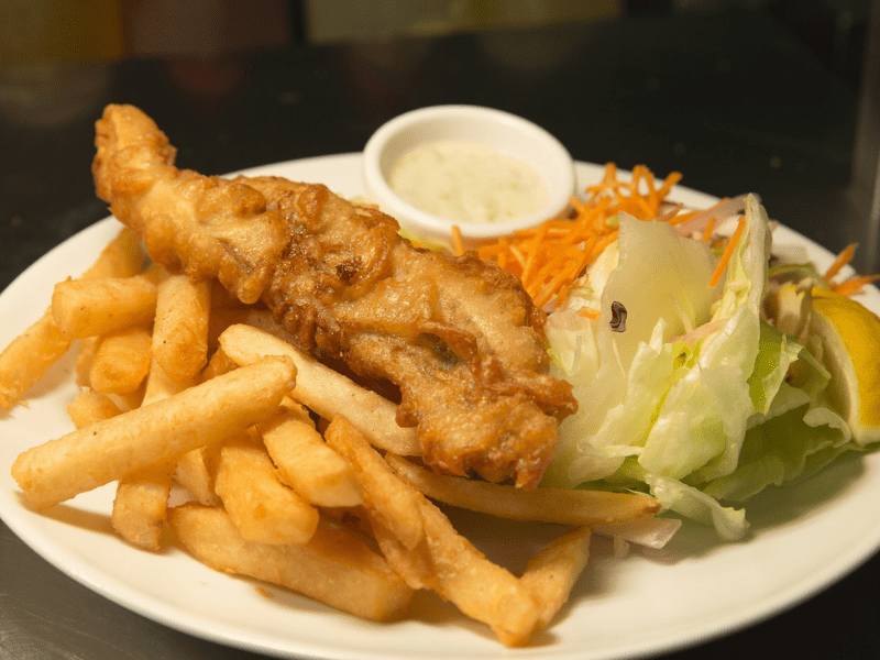Fish and chips en colo Spéciale Anglais en Normandie cet été