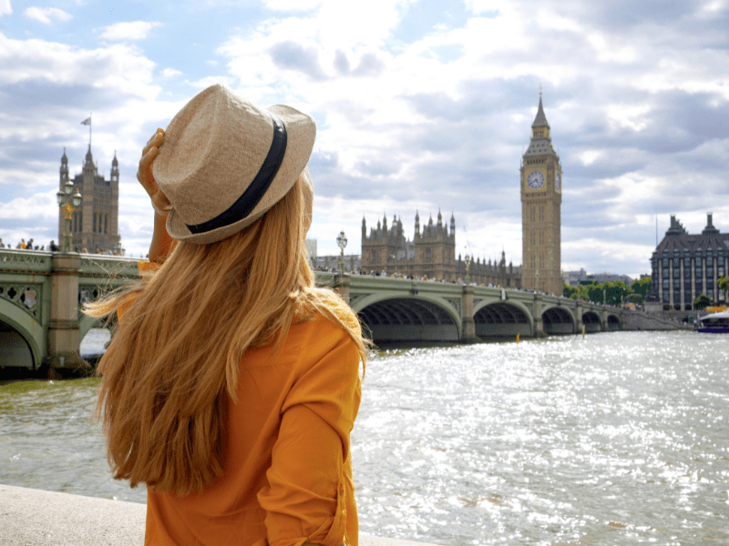 Jeune ado en colo de vacances linguistique à Londres cet été