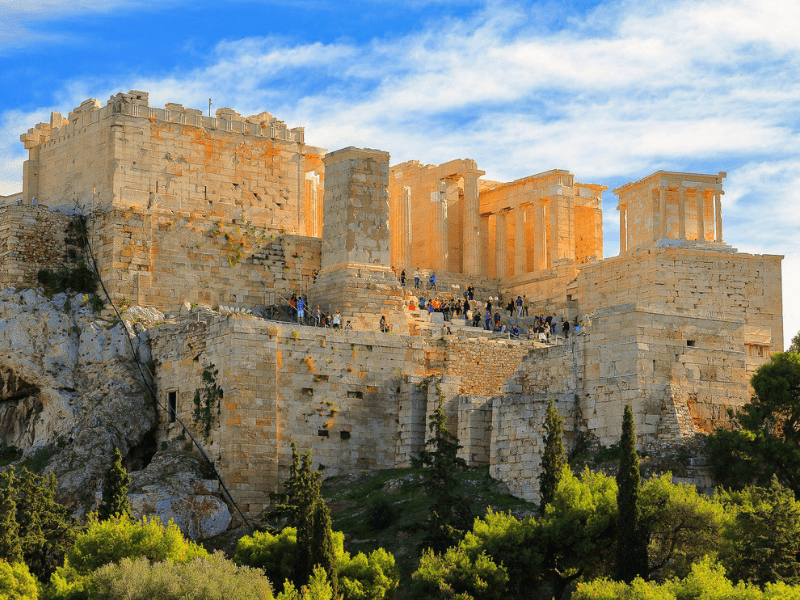 Belle vue en Grèce en colo de vacances cet été spéciale Ados