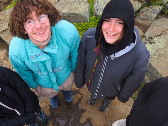 Groupe de jeunes en colo de vacances à Copenhague cet été