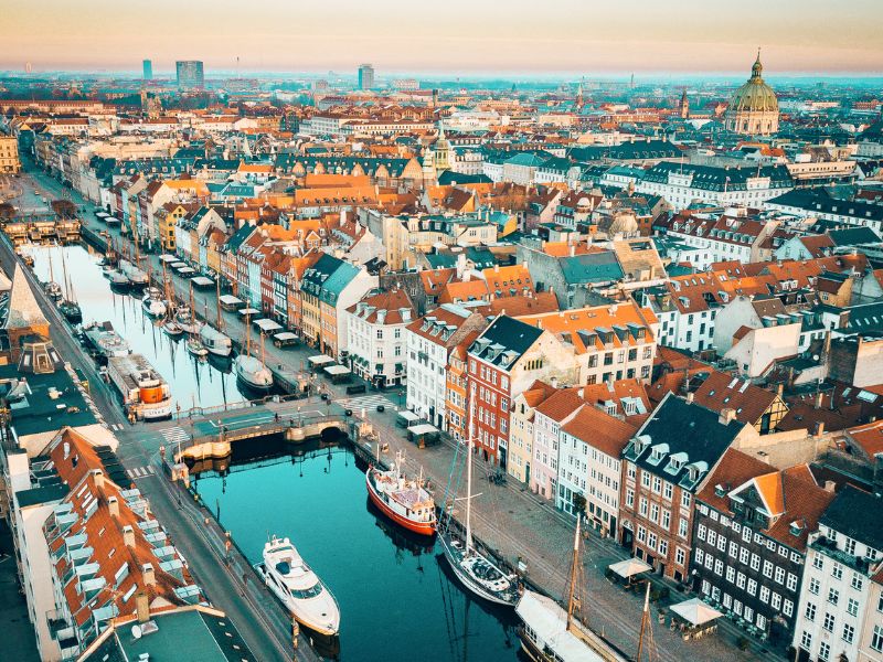 Panorama sur Copenhague en colonie de vacances pour ados cet été