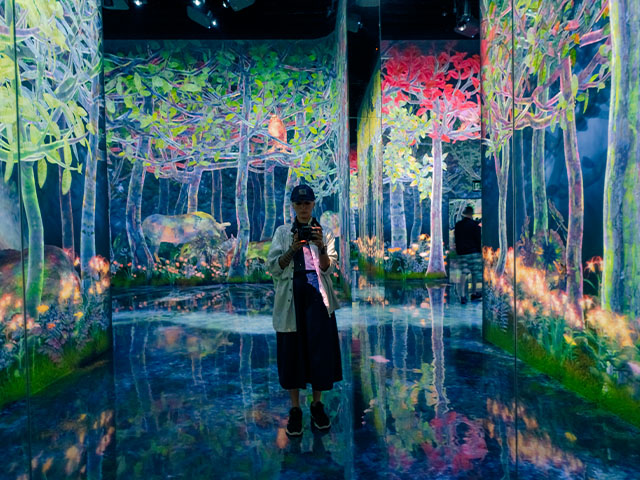 teamLab planet Tokyo en colonie de vacances