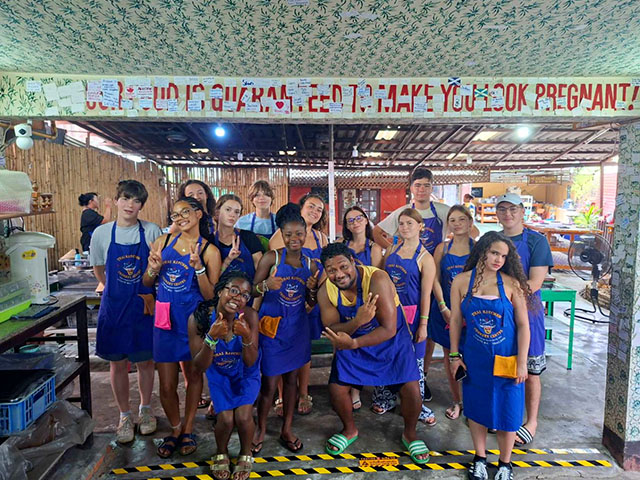 Groupe ados en thailande sejour été