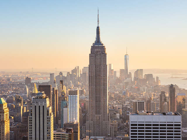 empire state building bâtiment emblématique de New York colo ados été 