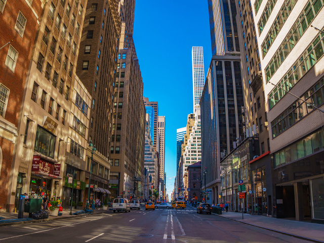 cinquième avenue rue symbolique de new york colonie de vacances à l'étranger 