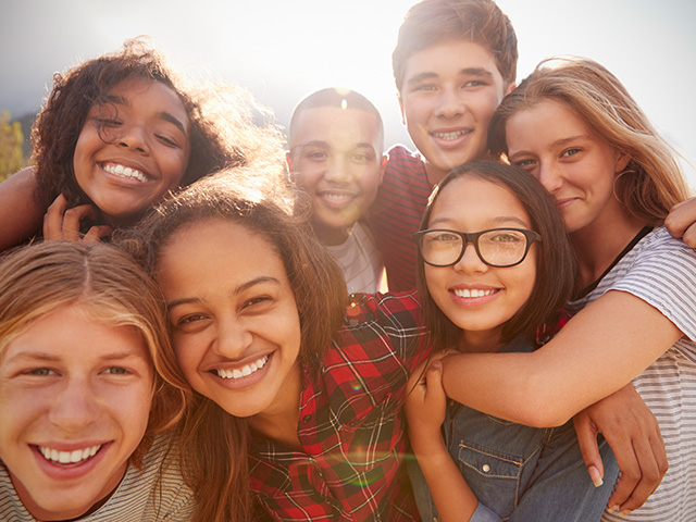 adolescents de 14 à 17 ans en colonie de vacances aux states 
