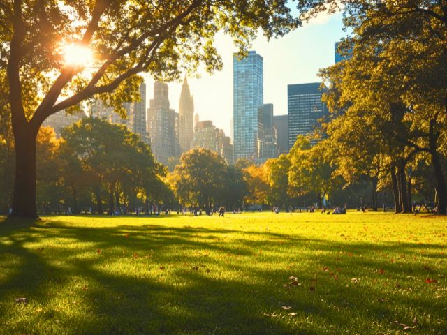 Central Park en colo de vacances à new york cet été pour ados