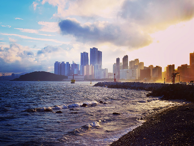 ville balneaire busan coree du sud voyage ete 