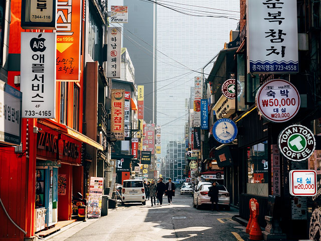ruelle seoul coree du sud colonie de vacances ados