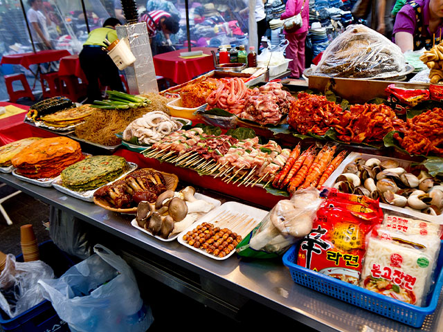 street food marche coree du sud voyage ados