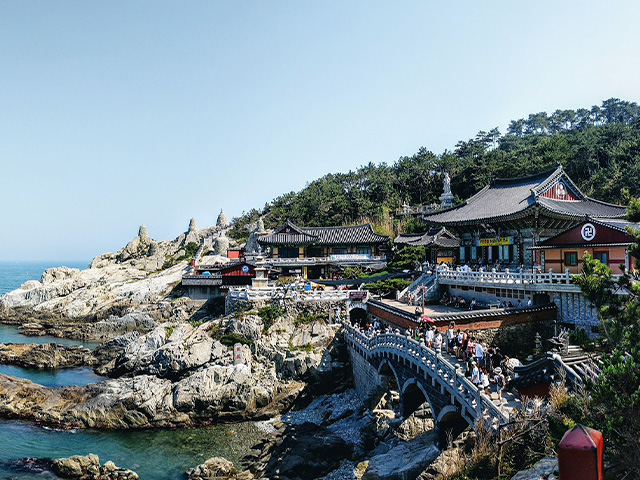 temple coreen viste touristique été