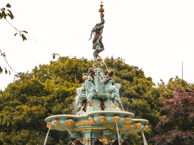 Fontaine emblématique cet été en Ecosse 