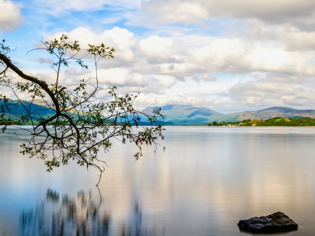 Paysage écossais cet été