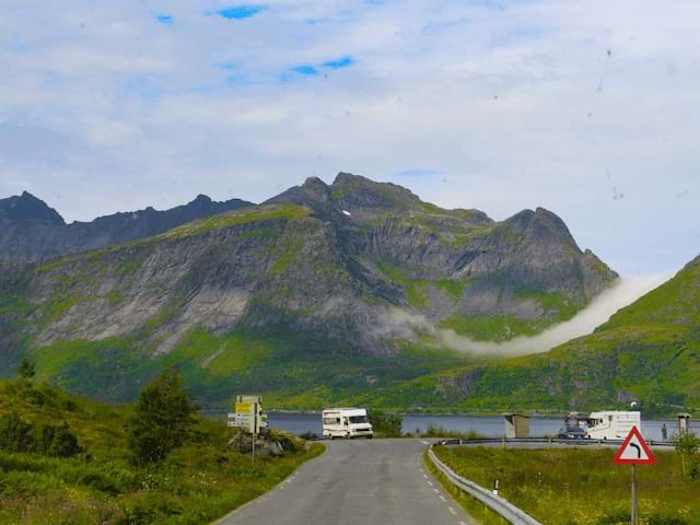 Paysage nordique pris en photo lors d'une colonie de vacances en Suède cet été