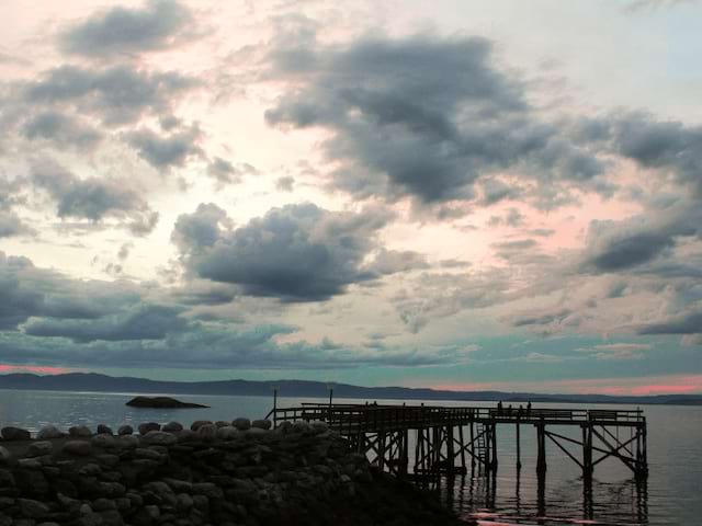 Paysage nordique pris en photo lors d'une colonie de vacances en Suède pour ados