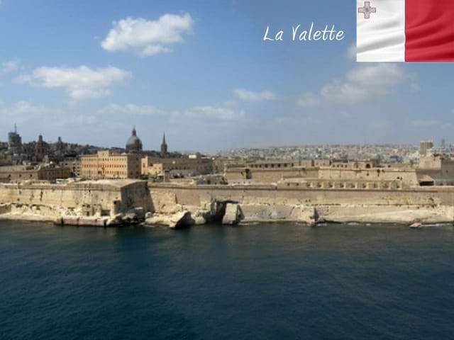 Vue sur la Valette à Malte