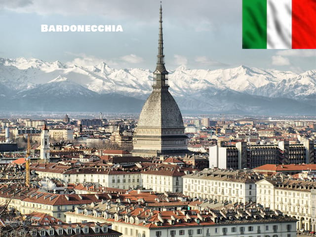 Vue sur Bardonecchia