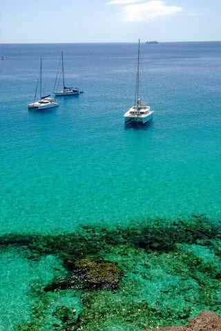 Escapade en bateau en colo en Espagne