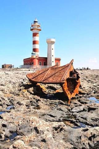 Village d'El Cotillo à Fuerteventura en Espagne