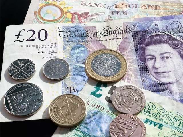 Monnaie anglaise lors d'une colonie de vacances à Londres