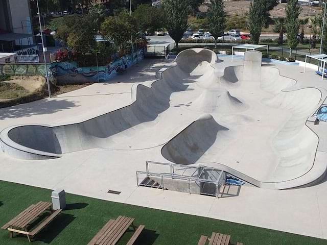 skatepark colonie d evacances malaga espagne