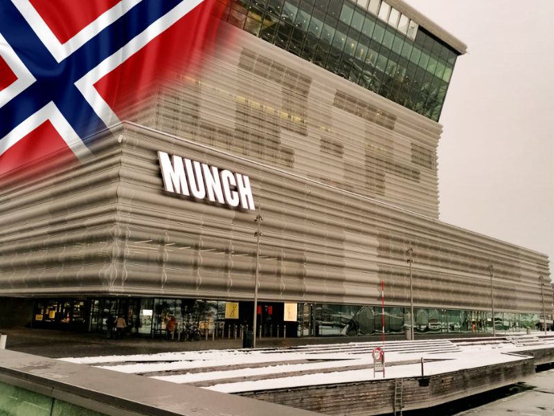 Musée Munch en Norvège que les jeunes ont visité en colonie de vacances