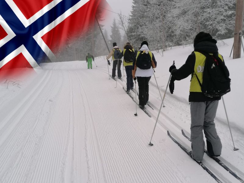 Ski de fond en colo de vacances cet hiver en Norvège à Oslo