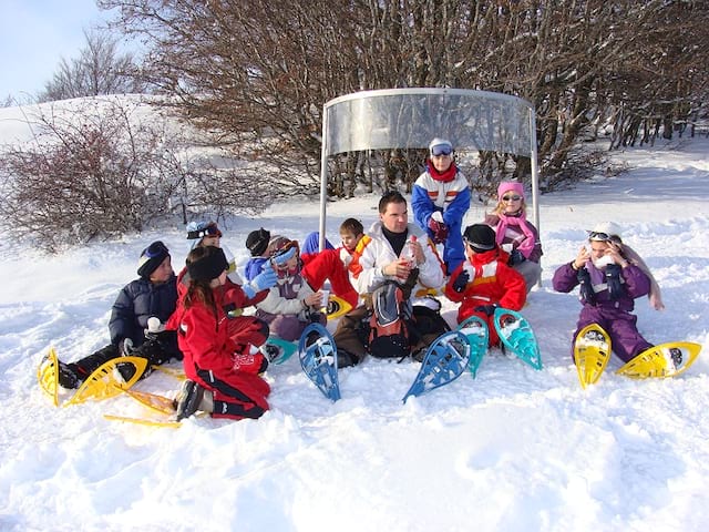 Balades en raquettes pour les 11-13 ans dans le Vercors